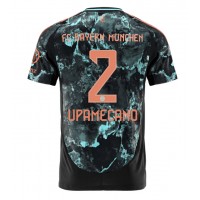 Camiseta Bayern Munich Dayot Upamecano #2 Visitante Equipación 2024-25 manga corta